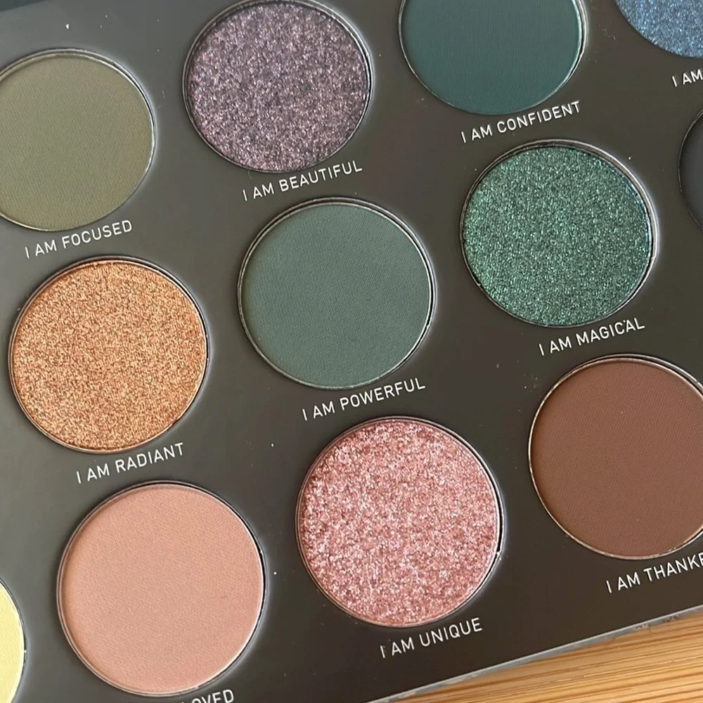 Brand New Morphe Ashley Strong Affirmation Magic Eyeshadow Palette & Cake Liner